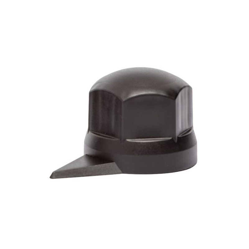 Capac Negru cu indicator pentru piulita de 32mm, L 35mm, camioane, semiremorci [1]