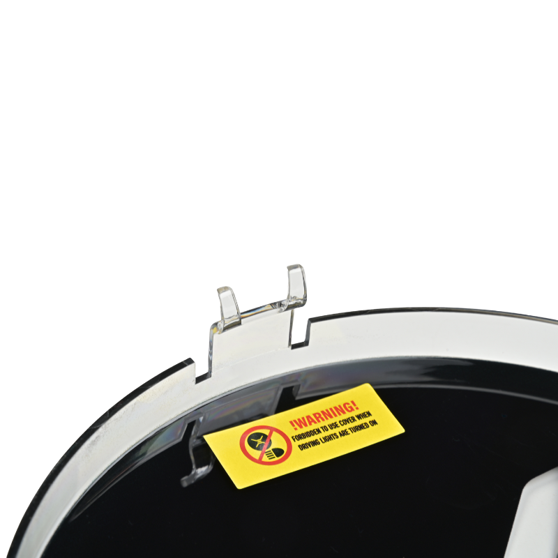 Capac protector reflector auto, negru mat, compatibil Crux 7X, lentila exterioara [7]