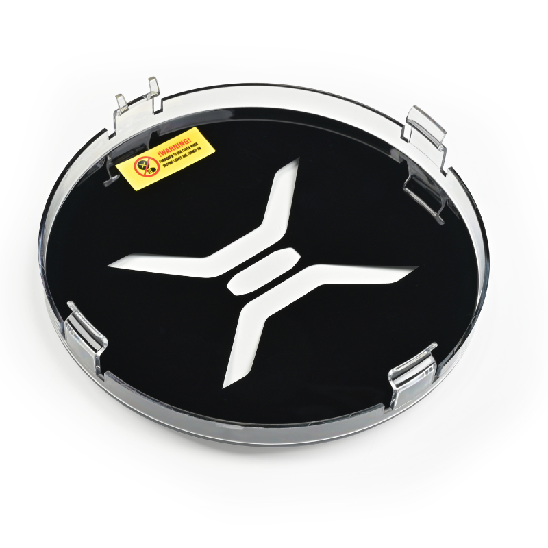 Capac protector reflector auto, negru mat, compatibil Crux 7X, lentila exterioara [10]