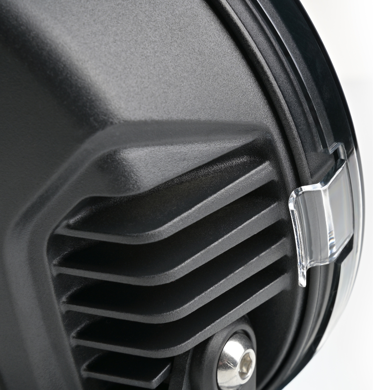 Capac protector reflector auto, negru mat, compatibil Crux 7X, lentila exterioara [8]