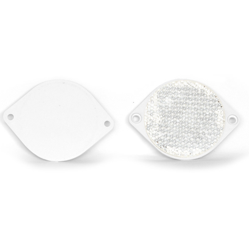 Catadioptru Rotund, Reflectorizant alb, galben, rosu, 7.4cm [2]