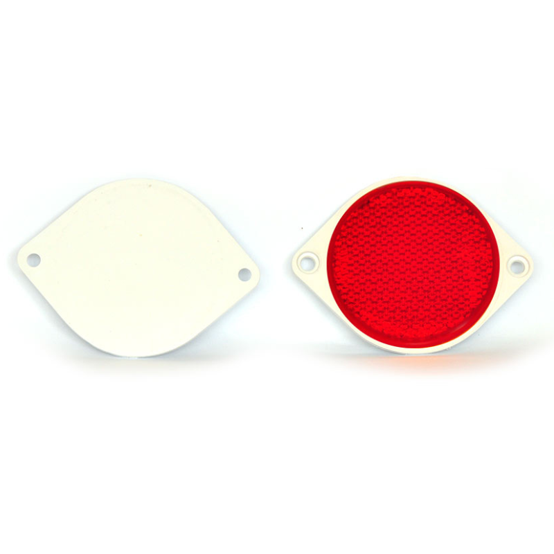 Catadioptru Rotund, Reflectorizant alb, galben, rosu, 7.4cm [2]