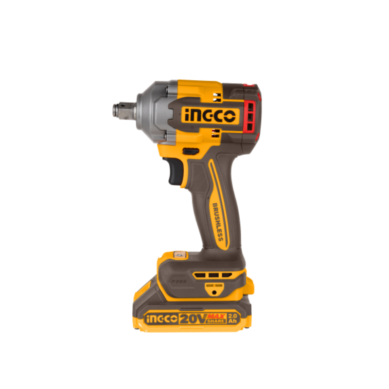 Cheie de Impact cu Acumulator, 400Nm, 20V, Brushless, 1/2’’, pachet complet [2]