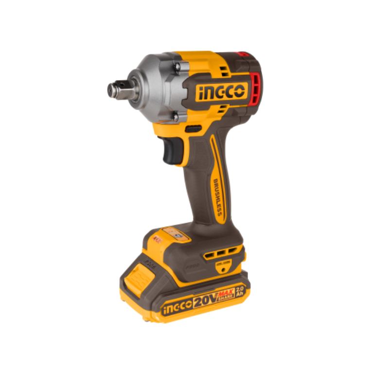 Cheie de Impact cu Acumulator, 400Nm, 20V, Brushless, 1/2’’, pachet complet [6]