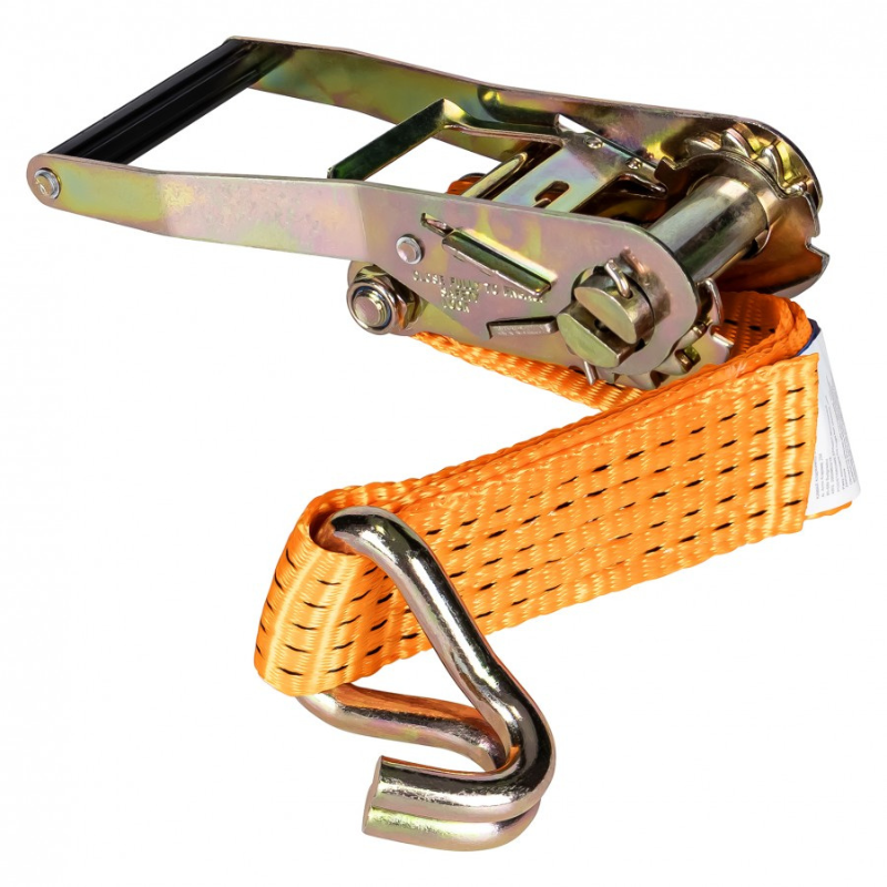 Chinga cauciucata ancorare autoturisme, marfa, cu clichet fixare in 3 puncte, 3m, 2500daN [5]