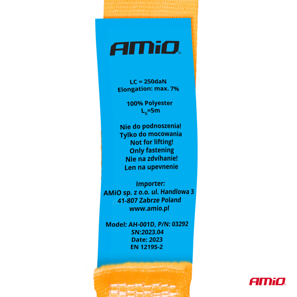 Chinga Fixare cu Catarama Auto-Strangatoare, 5m x 25mm [4]