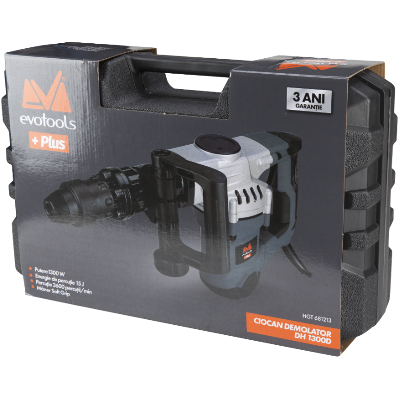 Ciocan Demolator DH 1300D EPTO PLUS, 1300W, 15J, SDS MAX [6]