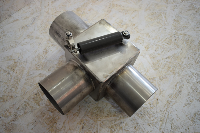 Clapeta, teu inox pentru evacuare, toba camioane - DAUTO AUK01 [5]