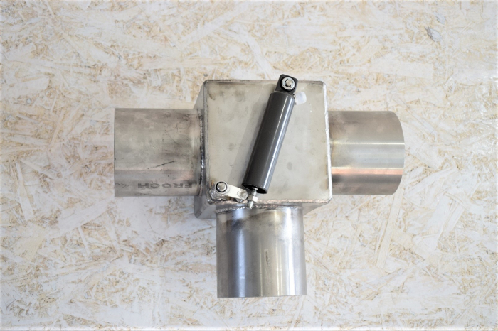 Clapeta, teu inox pentru evacuare, toba camioane - DAUTO AUK01 [10]
