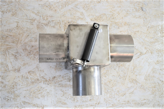 Clapeta, teu inox pentru evacuare, toba camioane - DAUTO AUK01 [3]