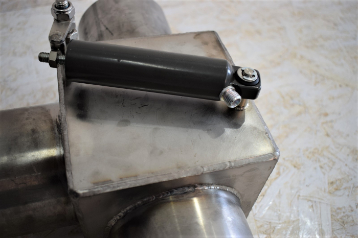 Clapeta, teu inox pentru evacuare, toba camioane - DAUTO AUK01 [6]