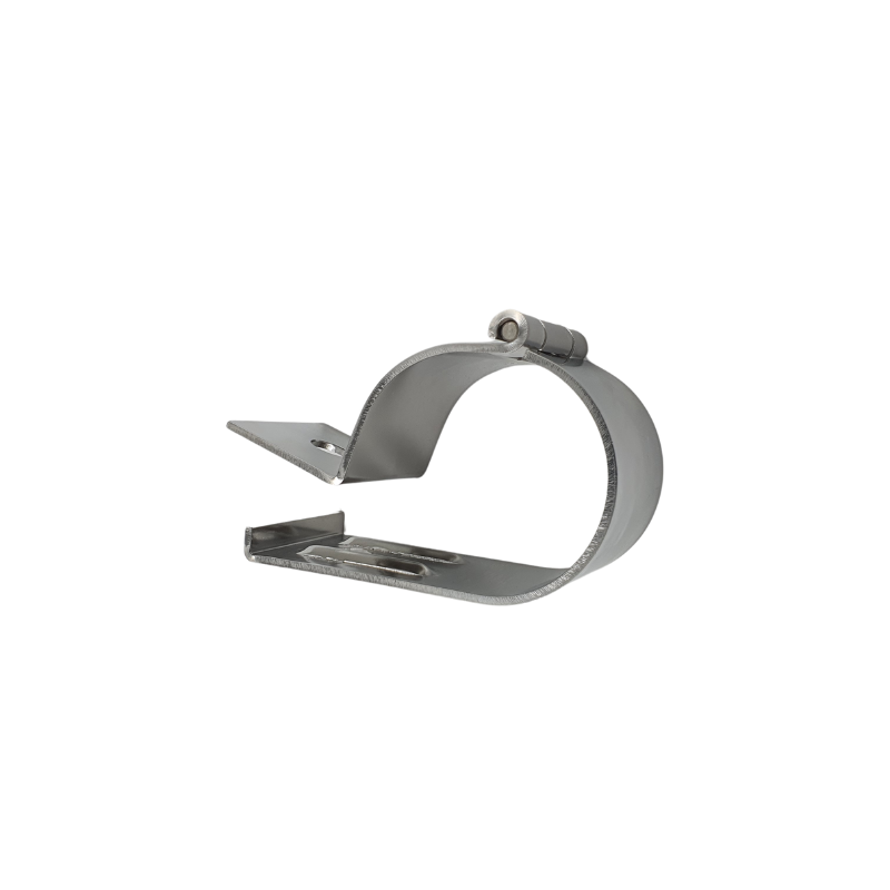 Clema, colier din inox pentru fixare proiectoare pe bullbare camion, 60mm [2]
