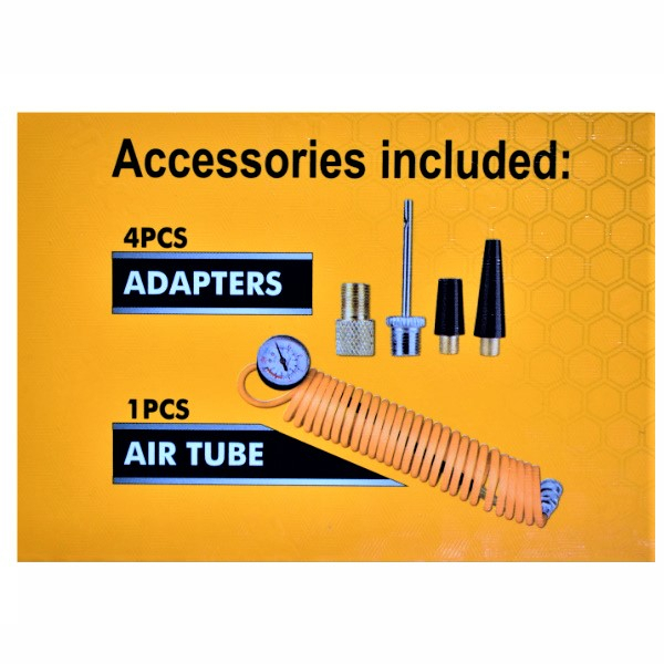 Compresor auto cu 2 cilindri, accesorii si geanta incluse [3]