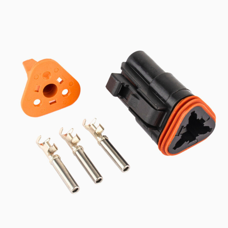 Conector, Mufa Deutsch DT tata sau mama cu 3 pini [4]