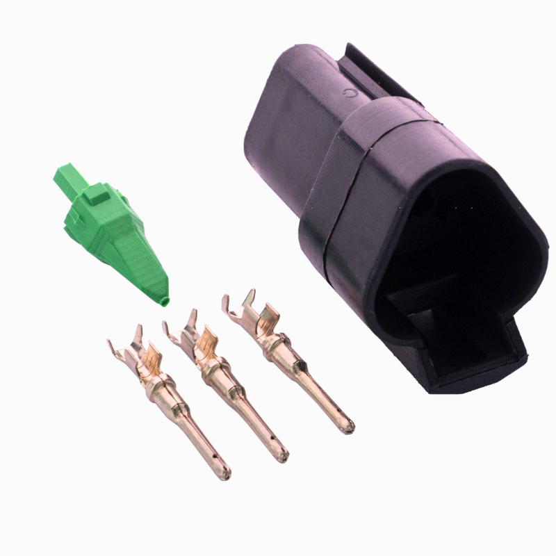 Conector, Mufa Deutsch DT tata sau mama cu 3 pini [3]