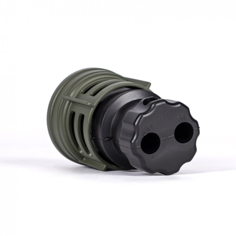 Conector NATO, 24V, 2 Pini, 135A, Carcasa Metalica, pentru Camioane si Utilaje [3]