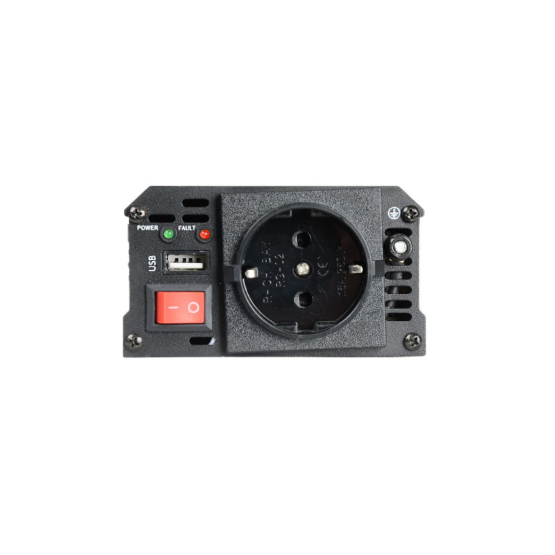 Convertor, Invertor auto, USB, 1000W (putere instantanee), 500W putere continua, unda sinusoidala modificata, 12V - 230V, 50Hz [4]