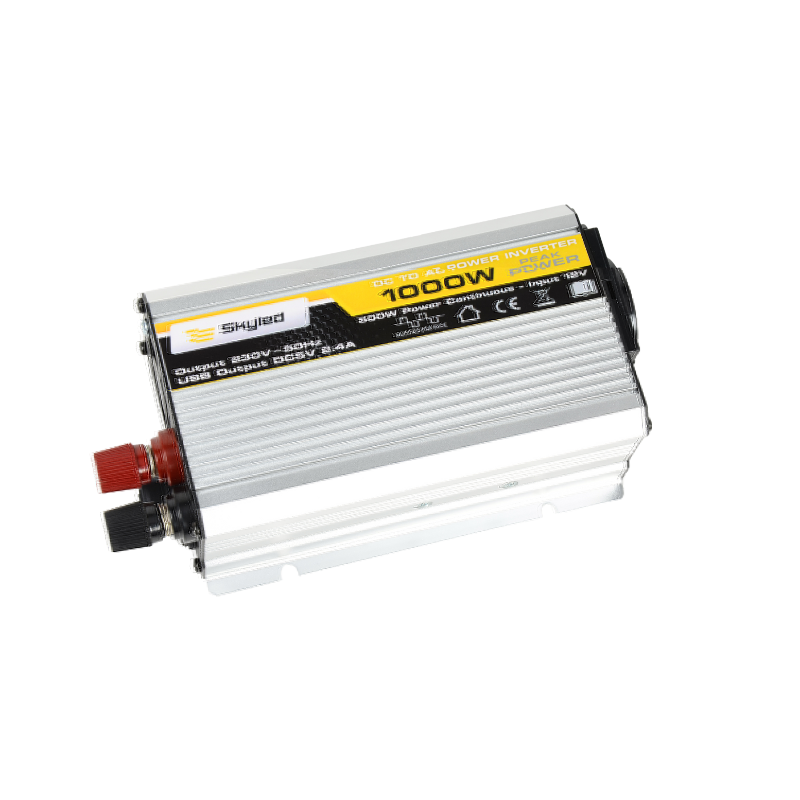 Convertor, Invertor auto, USB, 1000W (putere instantanee), 500W putere continua, unda sinusoidala modificata, 12V - 230V, 50Hz [2]
