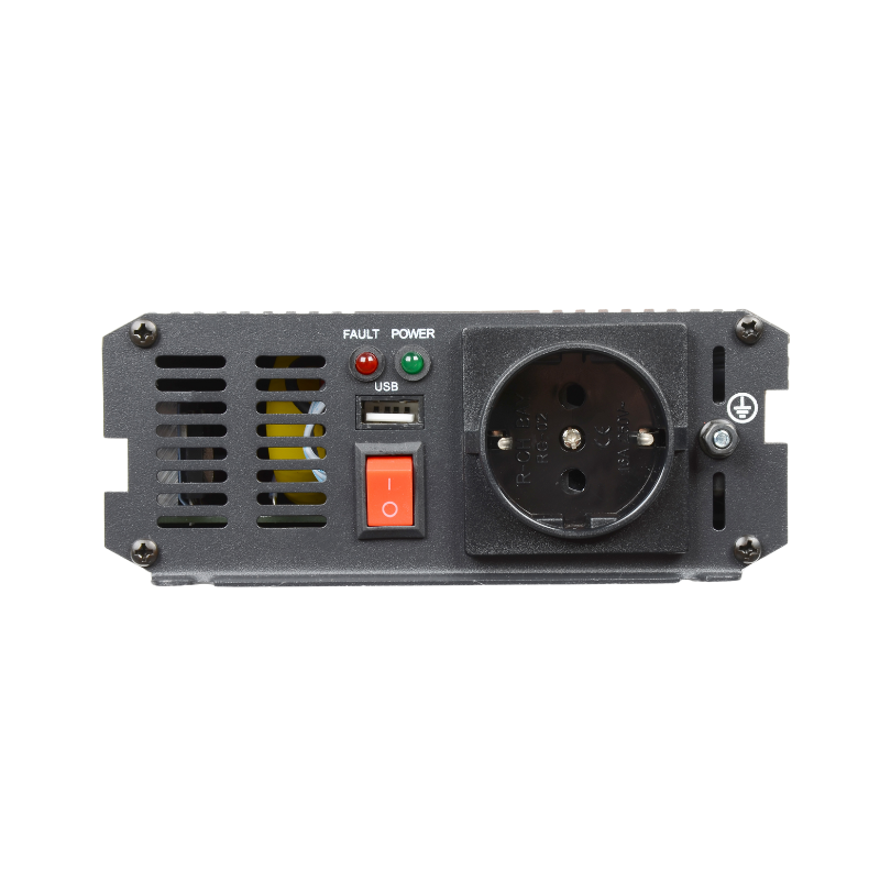 Convertor, Invertor auto, USB, 2000W (putere instantanee), 1000W putere continua, unda sinusoidala modificata, 24V - 230V, 50Hz [2]