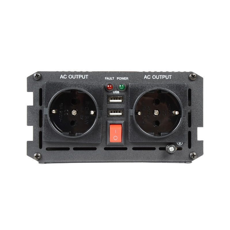 Convertor, Invertor auto, USB, 3000W (putere instantanee), 1500W putere continua, unda sinusoidala modificata, 24V - 230V, 50Hz [4]