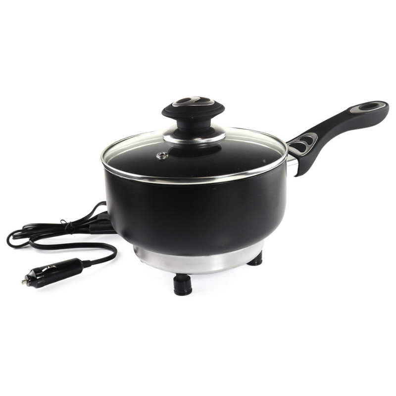 Cratita Electrica Auto 12V, 150W, 18x8cm - Vas Gatit Masina [1]