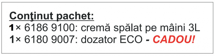 Crema de spalat pe maini Forch, 3L, Derma Plus E, cu pompita - Foerch 6186 9100 [6]