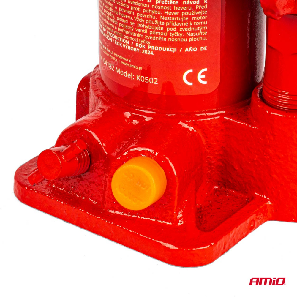 Cric Hidraulic Tip Sticla 2 Tone, cu Cutie Depozitare [4]