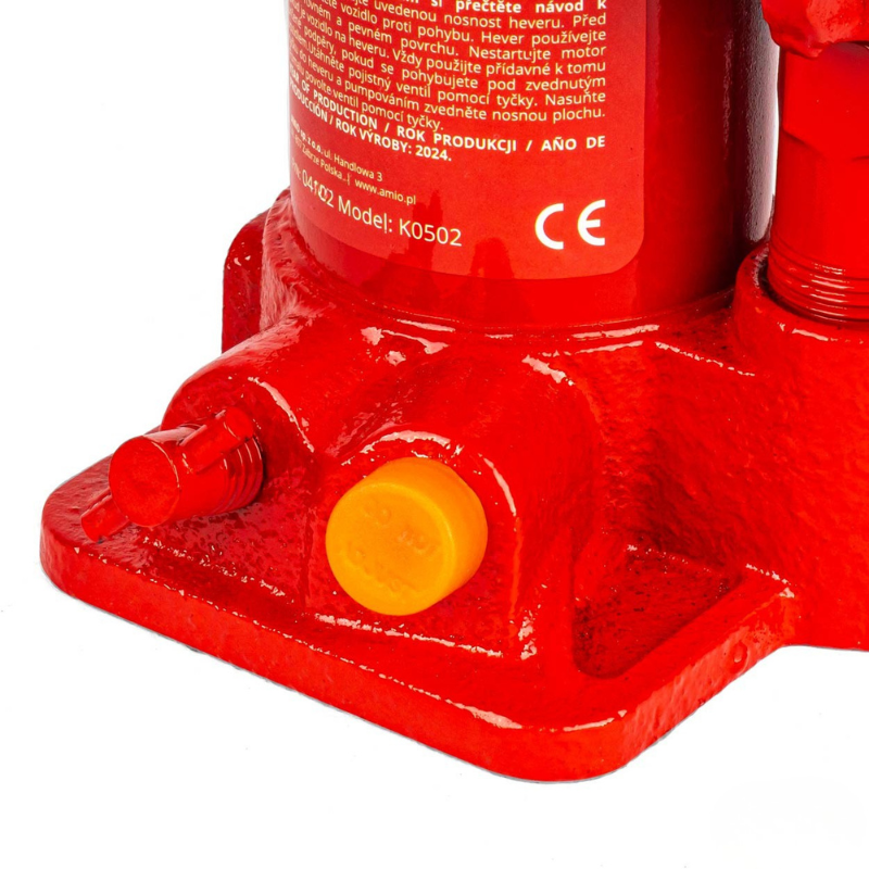 Cric Hidraulic Tip Sticla 2 Tone, cu Cutie Depozitare [4]