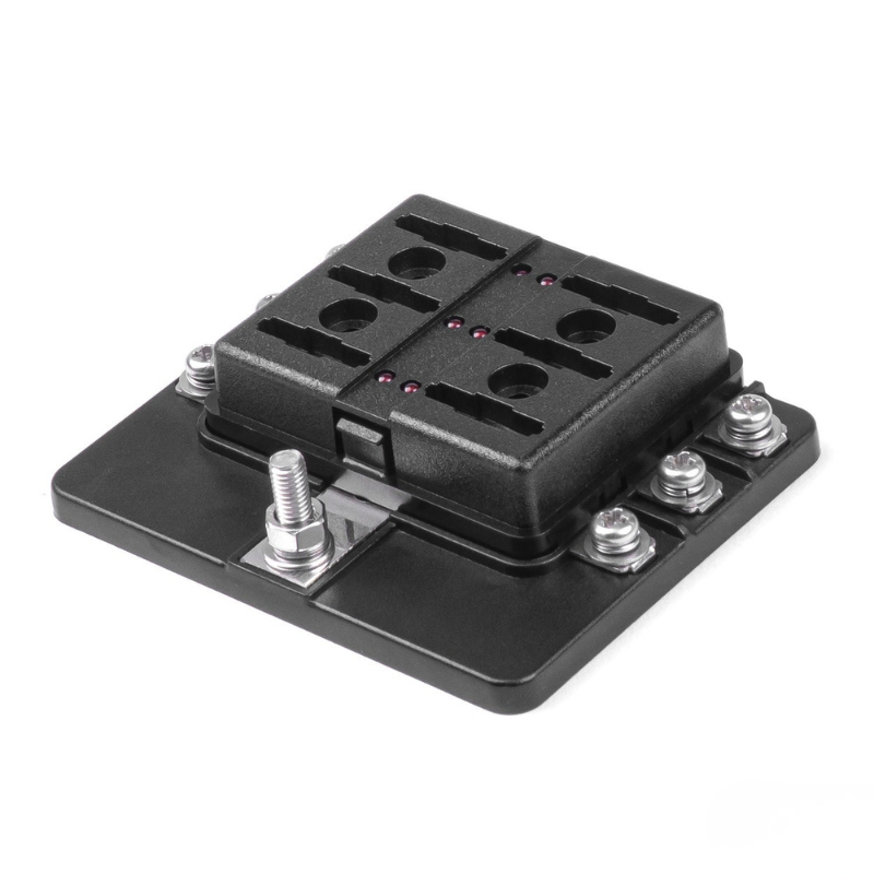 Panou sigurante auto 6 cai, set 12 sigurante, indicator LED, universal [3]