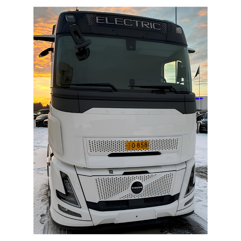Deflectoare aer Vepro pentru VOLVO FH Aero, albe, ABS-PMMA, set 2 bucati [3]