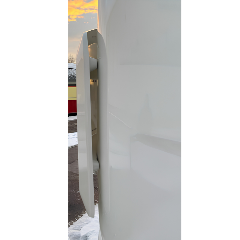 Deflectoare aer Vepro pentru VOLVO FH Aero, albe, ABS-PMMA, set 2 bucati [4]