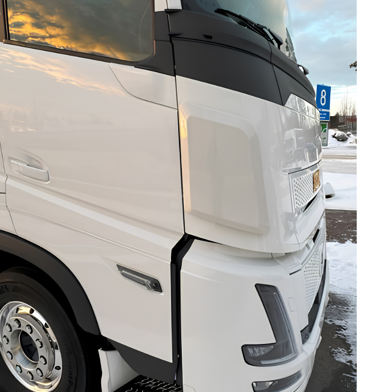 Deflectoare aer Vepro pentru VOLVO FH Aero, albe, ABS-PMMA, set 2 bucati [2]