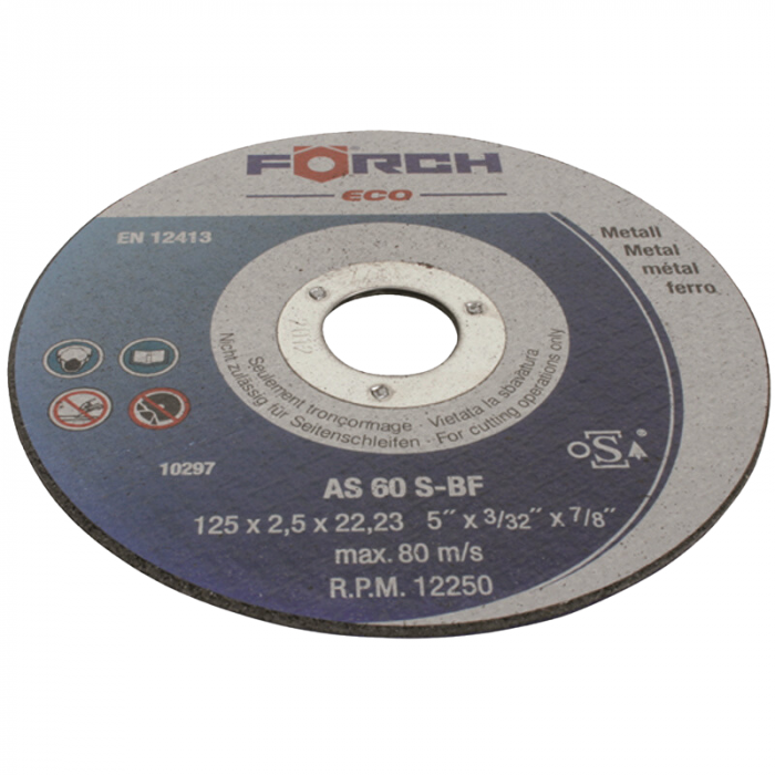 Disc abraziv debitare metal - Foerch 5809N 125 [2]