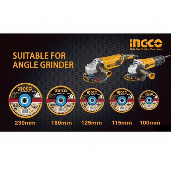 Disc abraziv, panza debitare metal 355mm - INGCO  MCD303551 [4]
