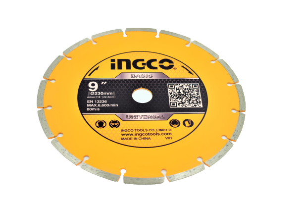Disc diamantat intrerupt 230mm x 7,5mm [2]