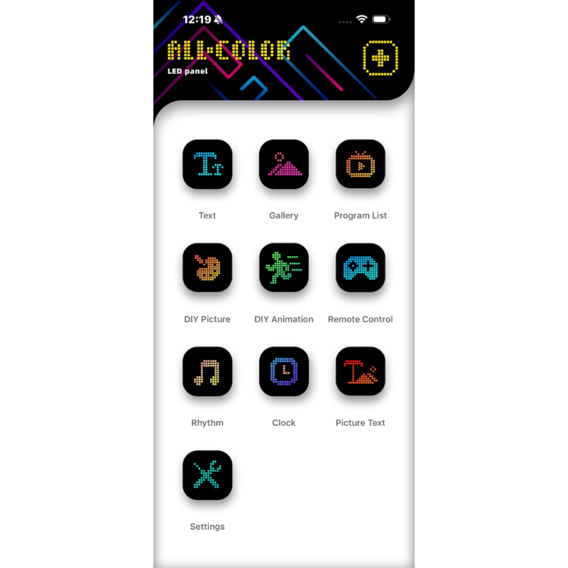 Display LED Matrix Flexibil Programabil 10.2 x 34.8 cm, USB 5V, IP65, Control aplicatie Android/iOS si Telecomanda [16]