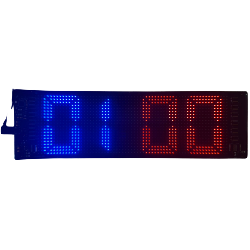 Display LED Matrix Flexibil Programabil 10.2 x 34.8 cm, USB 5V, IP65, Control aplicatie Android/iOS si Telecomanda [14]