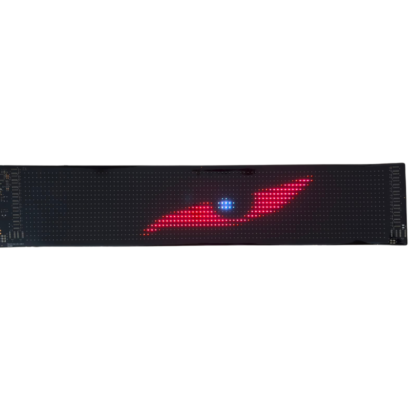 Display LED Matrix Flexibil Programabil 12 x 59.5 cm, USB 5V, IP65, Control aplicatie Android/iOS si telecomanda [6]