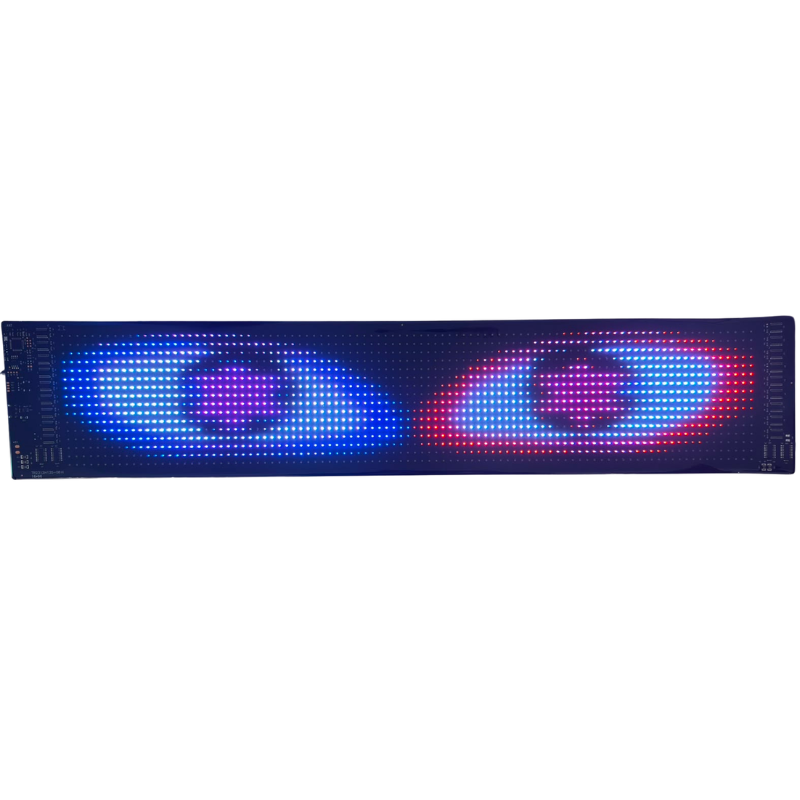 Display LED Matrix Flexibil Programabil 12 x 59.5 cm, USB 5V, IP65, Control aplicatie Android/iOS si telecomanda [7]