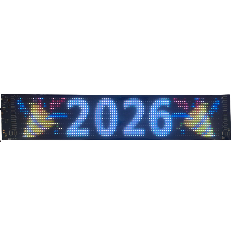 Display LED Matrix Flexibil Programabil 12 x 59.5 cm, USB 5V, IP65, Control aplicatie Android/iOS si telecomanda [14]