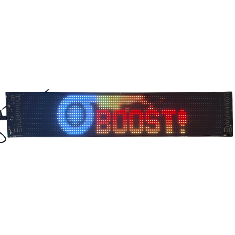 Display LED Matrix Flexibil Programabil 12 x 59.5 cm, USB 5V, IP65, Control aplicatie Android/iOS si telecomanda [11]