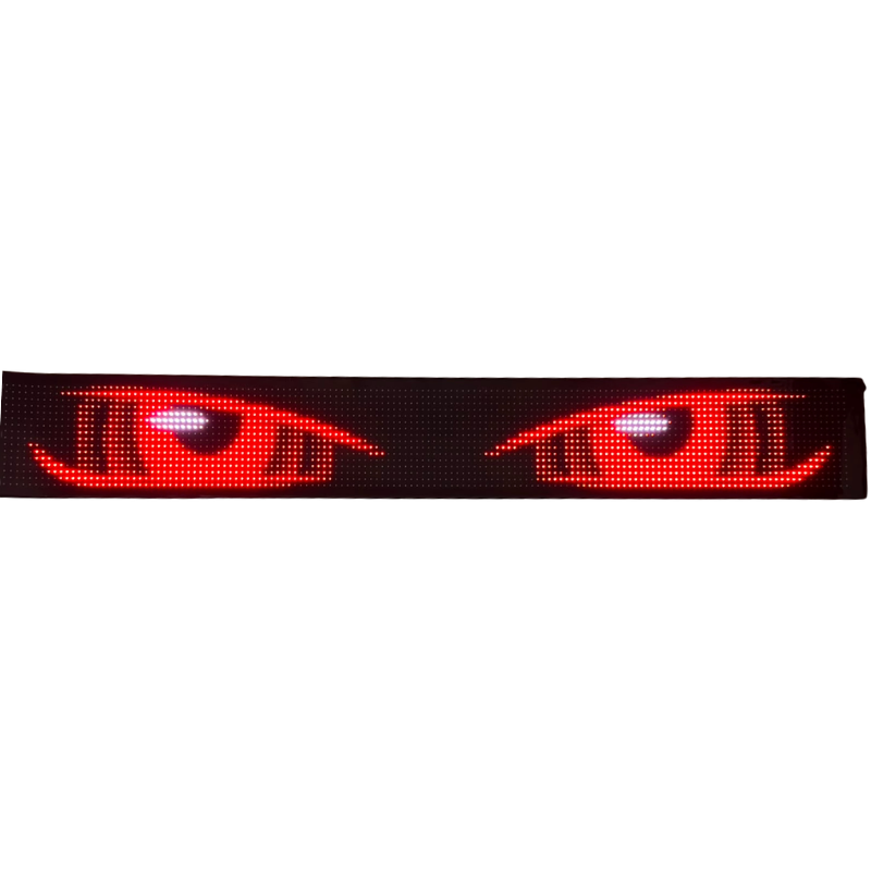 Display LED Matrix Flexibil Programabil 19.2 × 133 cm, USB 5V, IP65, Control aplicatie Android/iOS si Telecomanda [11]