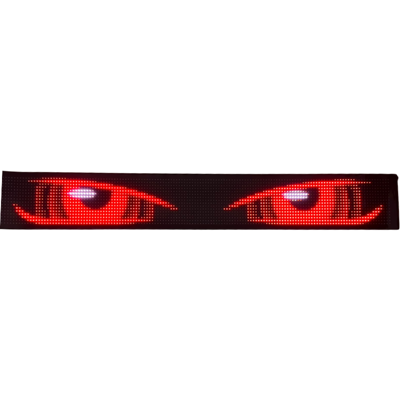 Display LED Matrix Flexibil Programabil 19.2 × 133 cm, USB 5V, IP65, Control aplicatie Android/iOS si Telecomanda [13]