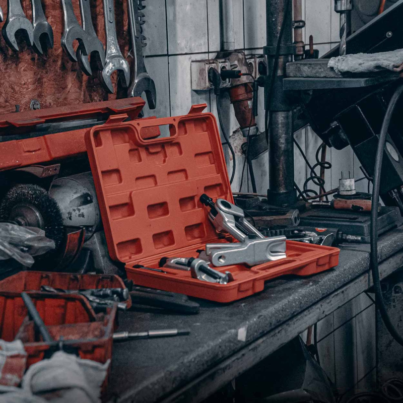 Extractor articulatii capete, bara directie, set 5 piese, universal [2]