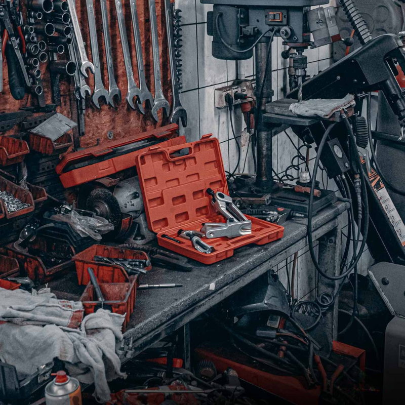 Extractor articulatii capete, bara directie, set 5 piese, universal [5]