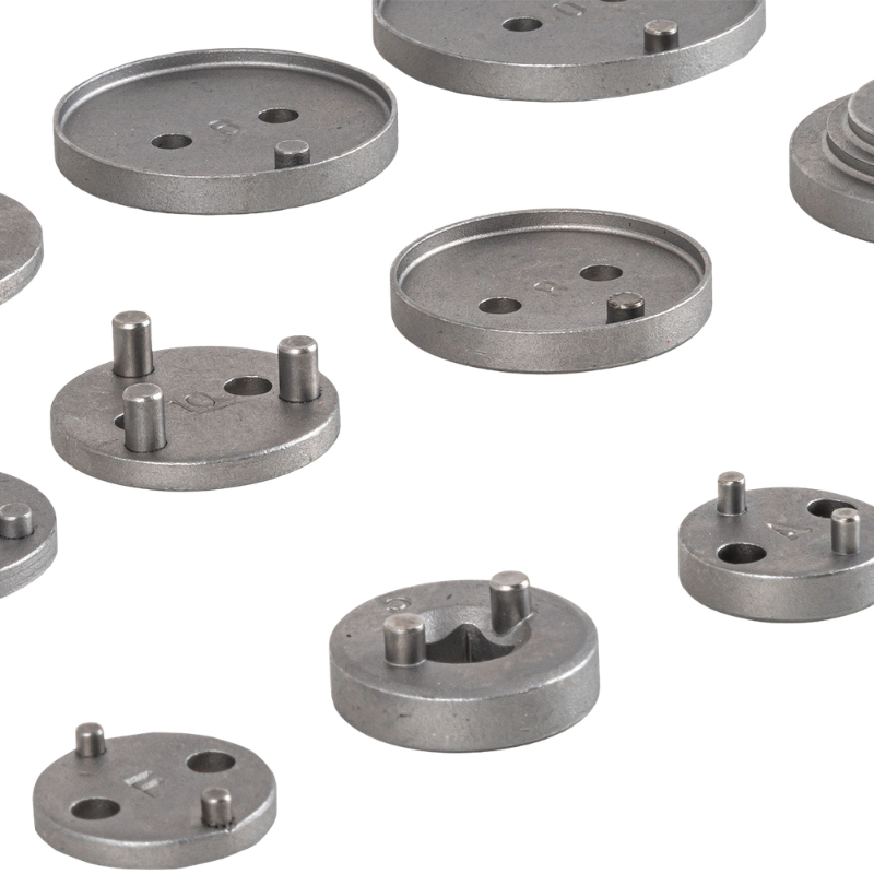 Extractor rulmenți cu separator, set 14 piese, 25–75 mm [6]