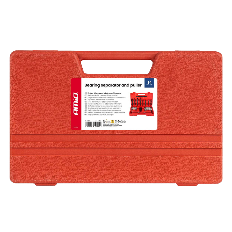 Extractor rulmenti cu separator, set 14 piese, universal, 25-75 mm [9]