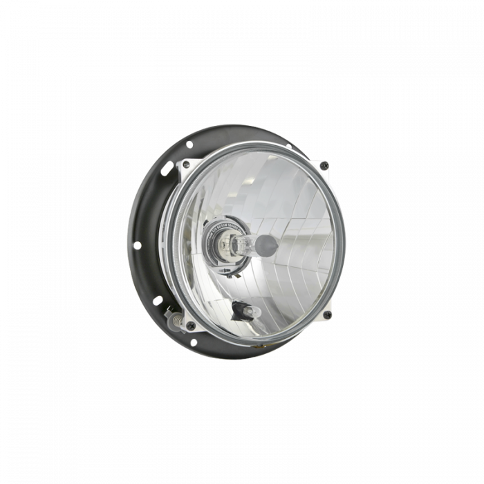 Far tractor rotund, PES3, echipat cu becuri, 12V [3]