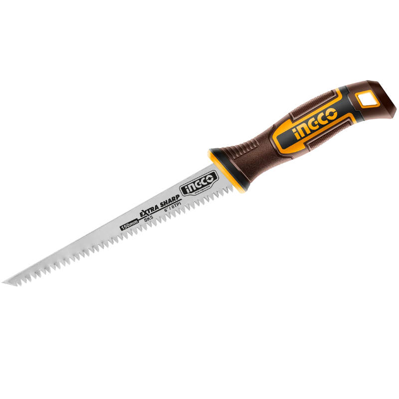 Fierastrau Manual Profesional, Lama 150mm (6''), Otel SK5, Dinti 8TPI Tripli, Taiere Rapida [1]