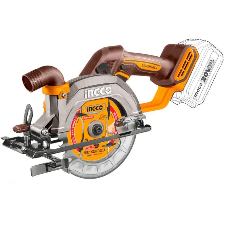 Fierastrau pe accumulator, P20S, 20V, 140mm, Brushless [2]